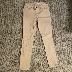Skinny Mid-Rise khakis from Old Navy